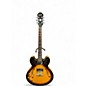 Used Epiphone Dot Left Handed Vintage Sunburst Hollow Body Electric Guitar thumbnail