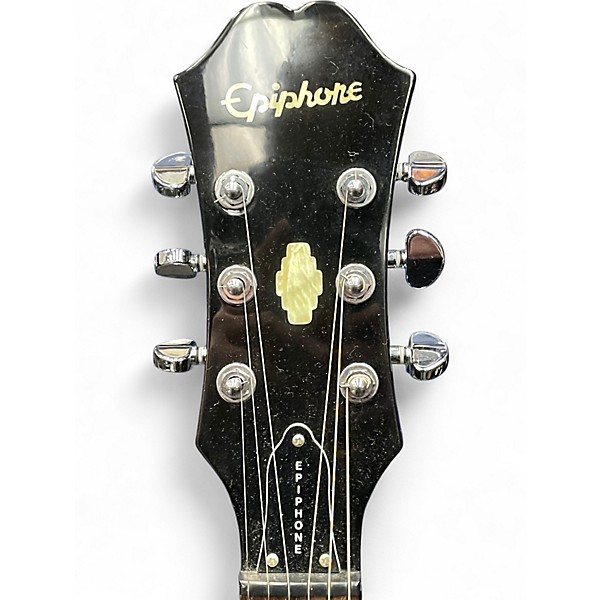 Used Epiphone Dot Left Handed Vintage Sunburst Hollow Body Electric Guitar