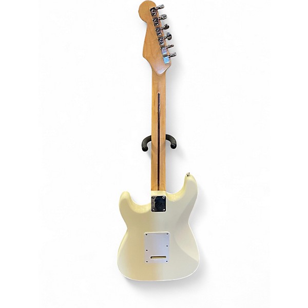 Used Fender Standard Stratocaster Olympic Pearl Solid Body Electric Guitar
