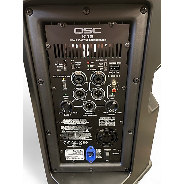 Used QSC K12 Powered Speaker