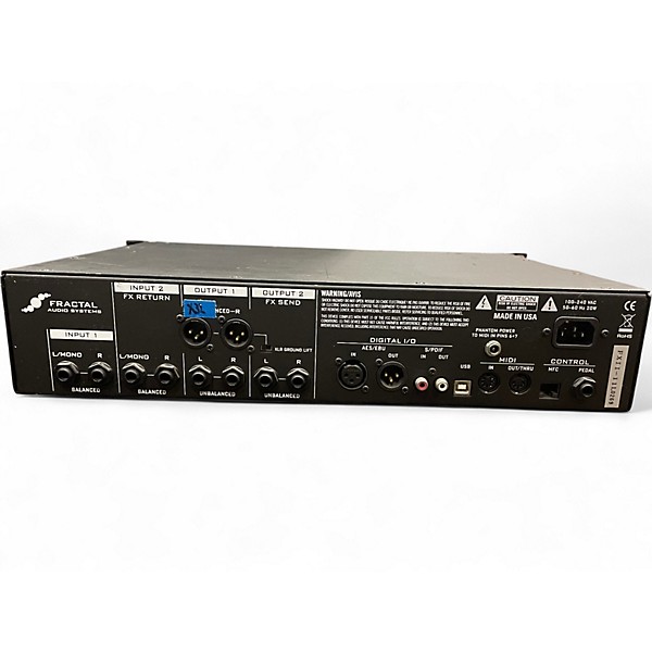 Used Fractal Audio AXE-FX II Power Amp
