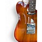 Used 2020s Fender Select Koa Top Telecaster Antique Amber Solid Body Electric Guitar