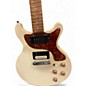 Used Partscaster DOUBLE CUT W/ SEYMOUR DUNCAN 59 AND STOCK P90 CREAM Solid Body Electric Guitar