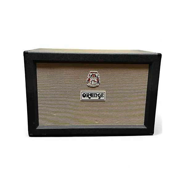 Used Orange Amplifiers PPC212C 2x12 Black Guitar Cabinet