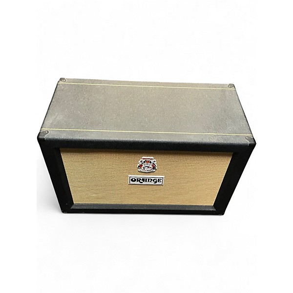 Used Orange Amplifiers PPC212C 2x12 Black Guitar Cabinet