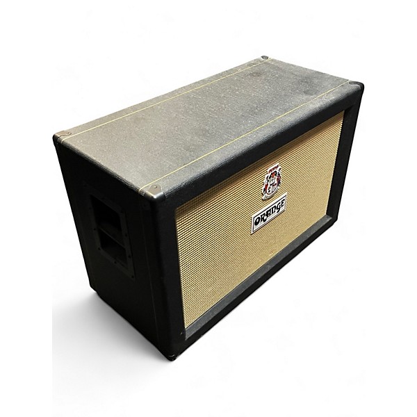 Used Orange Amplifiers PPC212C 2x12 Black Guitar Cabinet