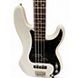Used Squier Precision Bass Alpine White Electric Bass Guitar