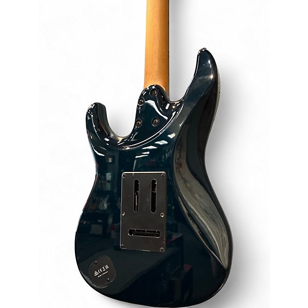 Used Ibanez AZ24P1QM DEEP OCEAN BLUE Solid Body Electric Guitar