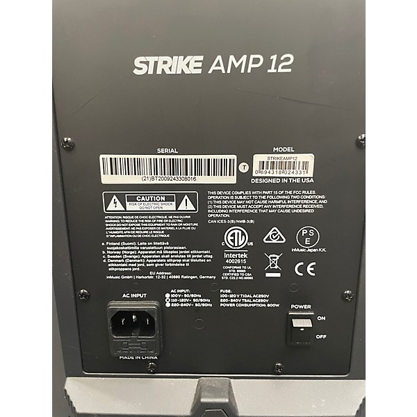 Used Alesis STRIKE AMP 12 Drum Amplifier