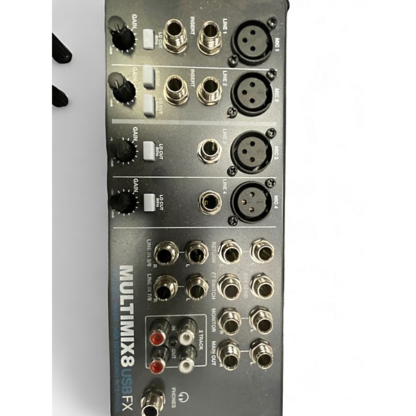 Used Alesis MultiMix 8 USB 8-Channel Unpowered Mixer