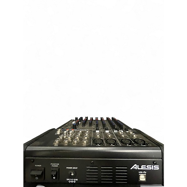 Used Alesis MultiMix 8 USB 8-Channel Unpowered Mixer