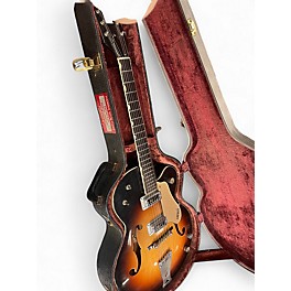Vintage 1965 Gretsch Guitars 6117 DOUBLE ANNIVERSARY 3 Color Sunburst Hollow Body Electric Guitar