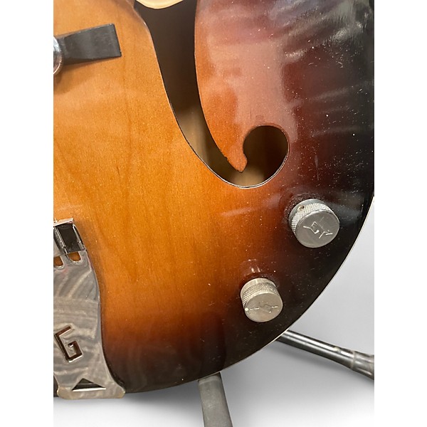 Vintage 1965 Gretsch Guitars 6117 DOUBLE ANNIVERSARY 3 Color Sunburst Hollow Body Electric Guitar