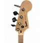 Used Squier Bronco Purple Electric Bass Guitar