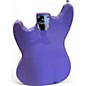 Used Squier Bronco Purple Electric Bass Guitar