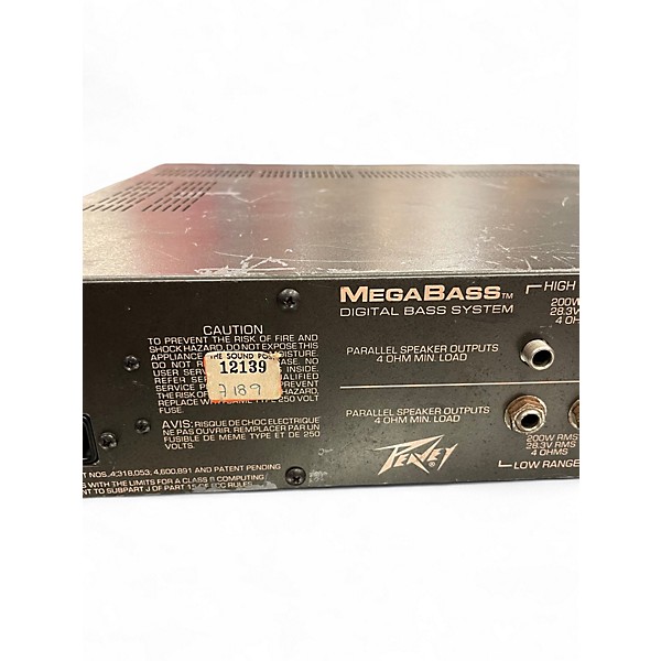 Used Peavey MegaBass Bass Amp Head