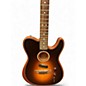 Used Fender Acoustasonic Player Telecaster Shadow Burst Acoustic Electric Guitar