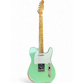 Used COLEMAN t style Seafoam Green Solid Body Electric Guitar