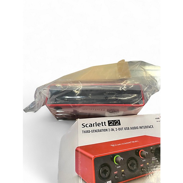 Used Focusrite Scarlett 2i2 Gen 3 Audio Interface