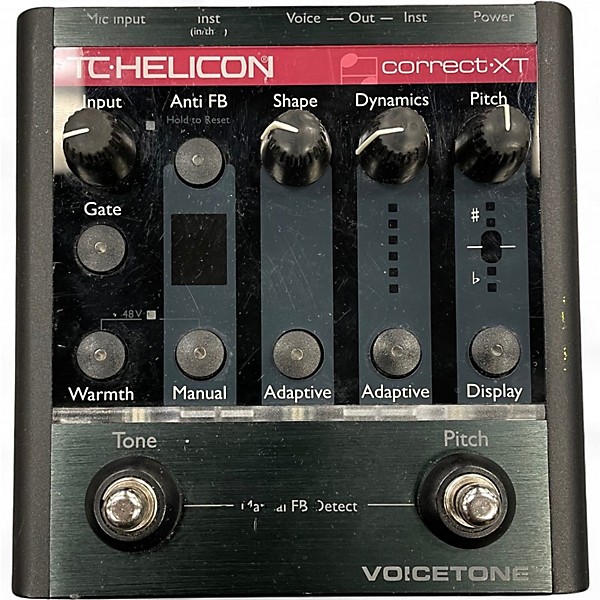 Used TC Helicon VoiceTone Correct XT Vocal Processor