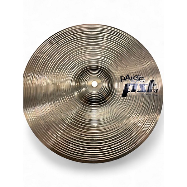 Used Paiste 14in PST3 Hi Hat Pair Cymbal