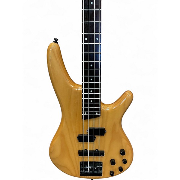 Used Ibanez SR400 Natural Electric Bass Guitar