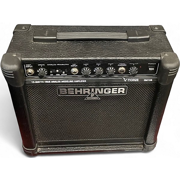 Used Behringer V-Tone GM108 15W Guitar Combo Amp