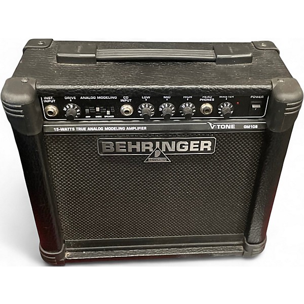 Used Behringer V-Tone GM108 15W Guitar Combo Amp