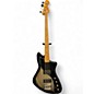 Used Fender Player Plus Meteora Bass Black and Silver Electric Bass Guitar thumbnail