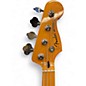 Used Fender Player Plus Meteora Bass Black and Silver Electric Bass Guitar