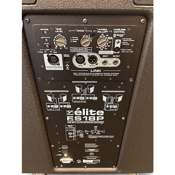 Used Yorkville ES18P Powered Subwoofer