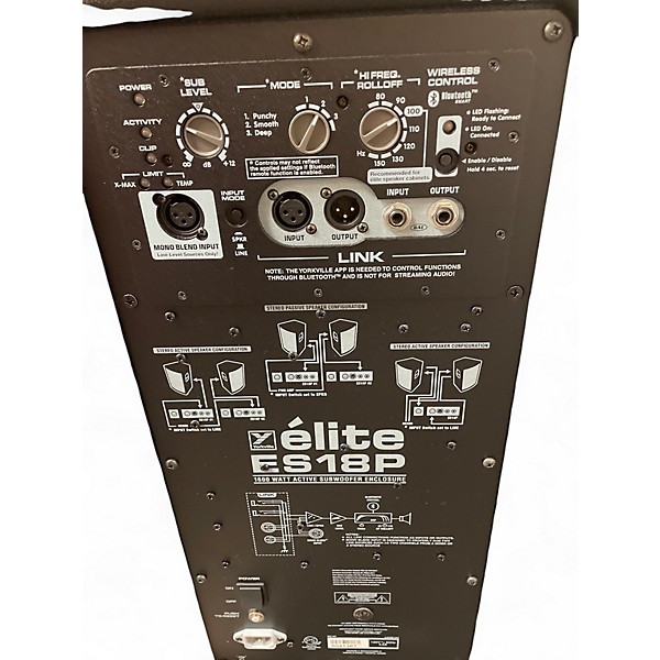 Used Yorkville ES118P Powered Subwoofer