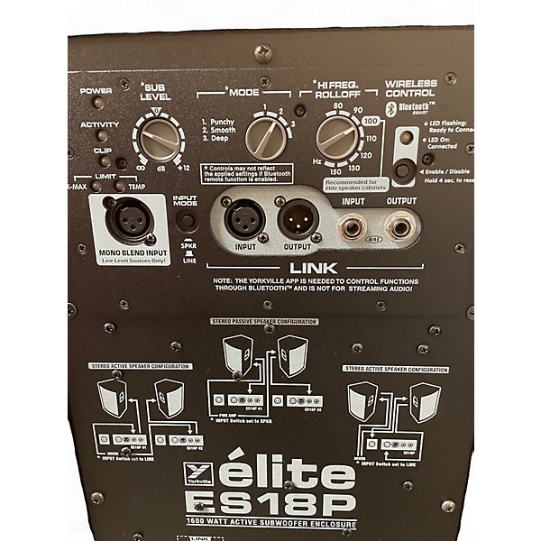 Used Yorkville ES118P Powered Subwoofer
