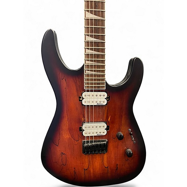 Used Jackson X Series Soloist SLX HT Spalted Maple Tobacco Burst Solid Body Electric Guitar