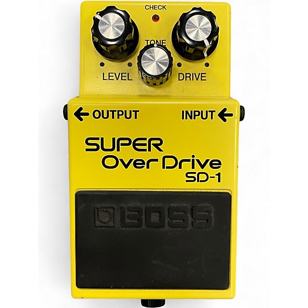 Used BOSS SD1 Super Overdrive Effect Pedal