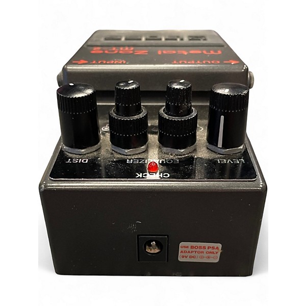 Used BOSS MT2 Metal Zone Distortion Effect Pedal