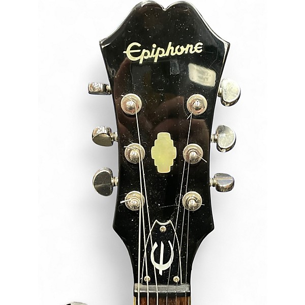 Used Epiphone Dot Royale Ebony Hollow Body Electric Guitar
