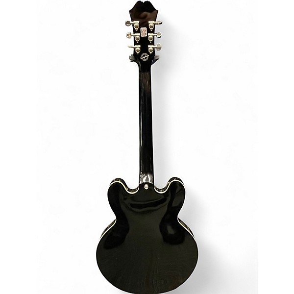 Used Epiphone Dot Royale Ebony Hollow Body Electric Guitar