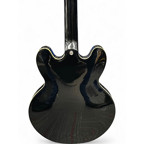 Used Epiphone Dot Royale Ebony Hollow Body Electric Guitar