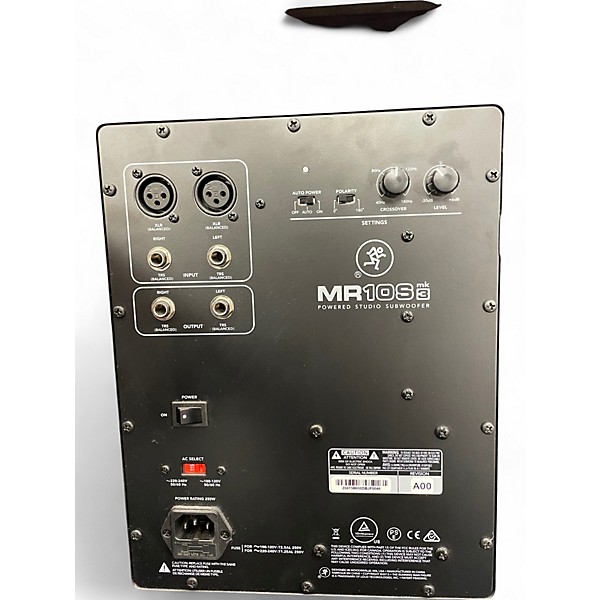 Used Mackie MR10S MKIII Powered Monitor
