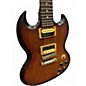 Used 2015 Gibson Les Paul 100 SG Natural Sunburst Solid Body Electric Guitar