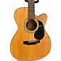 Used Bristol BM-16CE Natural Acoustic Electric Guitar