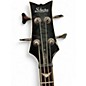 Used Schecter Guitar Research Stiletto Extreme 4 String Trans Black Electric Bass Guitar