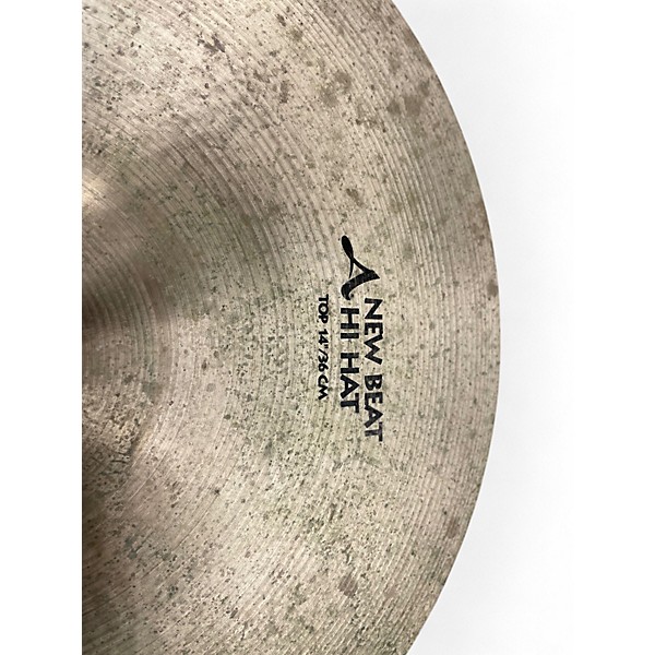 Used Zildjian 14in New Beat Hi Hat Pair Cymbal