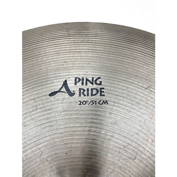 Used Zildjian 20in A Ping Ride Cymbal