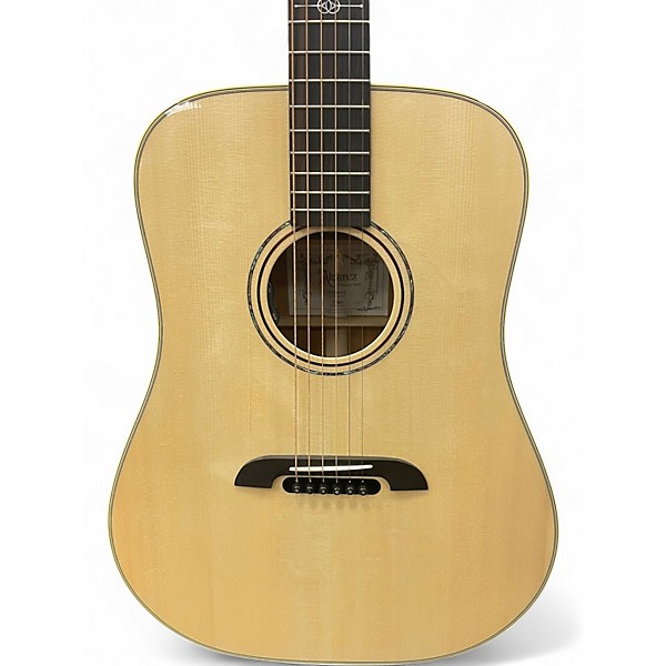 Used Alvarez DYM60HD Natural Acoustic Electric Guitar
