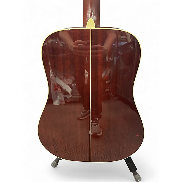 Used Alvarez DYM60HD Natural Acoustic Electric Guitar