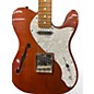 Used Squier Classic Vibe Telecaster Thinline trans copper Hollow Body Electric Guitar