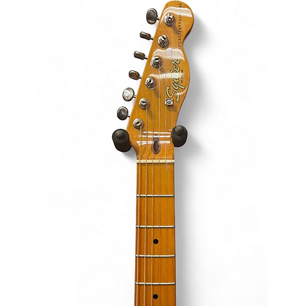 Used Squier Classic Vibe Telecaster Thinline trans copper Hollow Body Electric Guitar