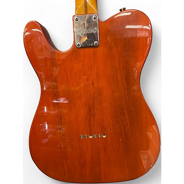 Used Squier Classic Vibe Telecaster Thinline trans copper Hollow Body Electric Guitar